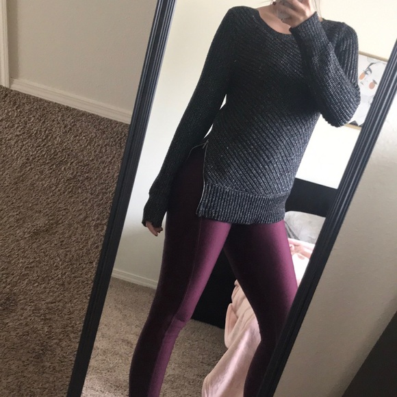 Calvin Klein Sweaters - Calvin klein black and silver sweater